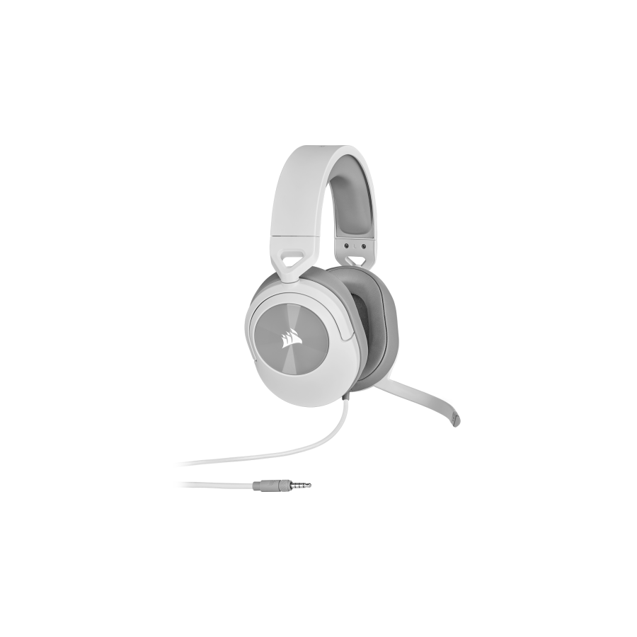 10925-Corsair HS55 STEREO Auriculares Alambrico De mano Juego Blanco