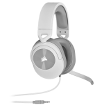 10925-Corsair HS55 STEREO Auriculares Alambrico De mano Juego Blanco