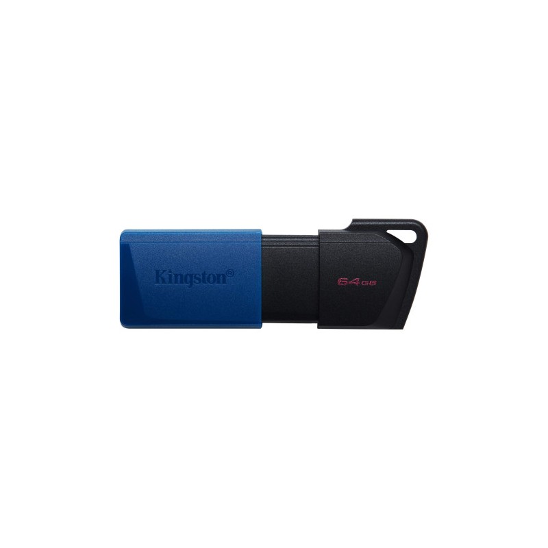 10994-Kingston Technology DataTraveler Exodia M unidad flash USB 64 GB USB tipo A 3.2 Gen 1 (3.1 Gen 1) Negro, Azul 10994-Kingston Technology DataTraveler Exodia M unidad flash USB 64 GB USB tipo A 3.2 Gen 1 (3.1 Gen 1) Negro, Azul