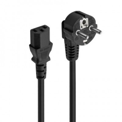 Ewent EW 190100 030 N P cable de transmision Negro 3 m