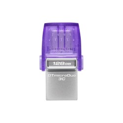 11007-Kingston Technology DataTraveler microDuo 3C unidad flash USB 128 GB USB Type-A / USB Type-C 3.2 Gen 1 (3.1 Gen 1)