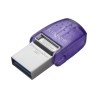 11008-Kingston Technology DataTraveler microDuo 3C unidad flash USB 128 GB USB Type-A / USB Type-C 3.2 Gen 1 (3.1 Gen 1)