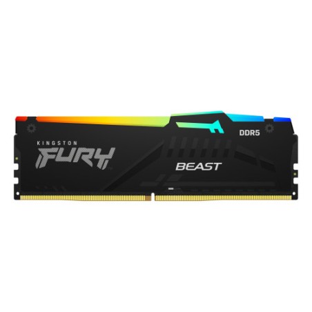 11048-Kingston Technology FURY Beast RGB modulo de memoria 16 GB 1 x 16 GB DDR5 5600 MHz
