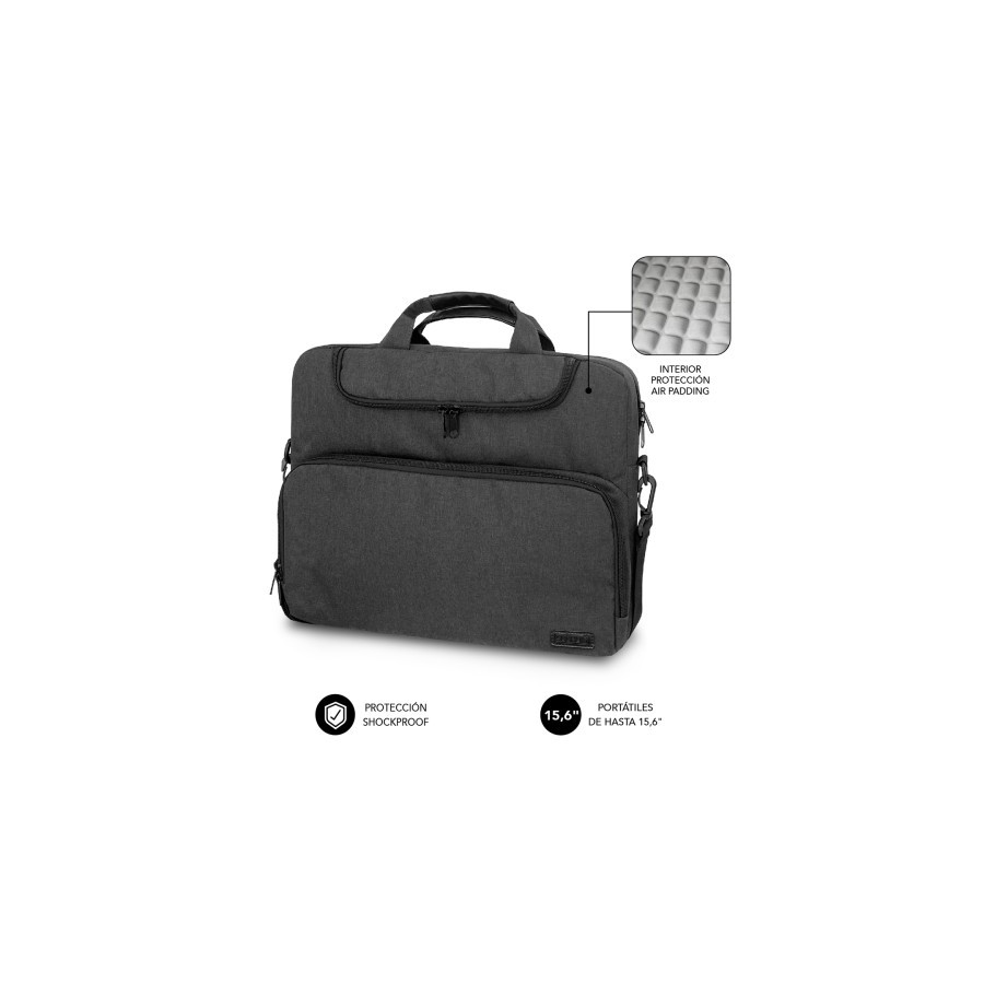 11065-AIR PADDING LAPTOP BAG 15,6" DARK GREY 11065-AIR PADDING LAPTOP BAG 15,6" DARK GREY