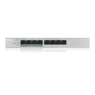 Zyxel GS1200 8HP v2 Gestionado Gigabit Ethernet 10 100 1000 Energia sobre Ethernet PoE Gris