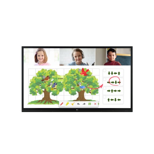 11079-LG 55TR3BG-B pantalla de senalizacion Pantalla plana para senalizacion digital 139,7 cm (55") IPS 350 cd / m2 Negr