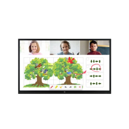 11079-LG 55TR3BG-B pantalla de senalizacion Pantalla plana para senalizacion digital 139,7 cm (55") IPS 350 cd / m2 Negr