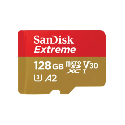 11097-SanDisk Extreme 128 GB MicroSDXC UHS-I Clase 10