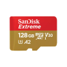 11097-SanDisk Extreme 128 GB MicroSDXC UHS-I Clase 10