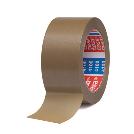 1112-CINTA DE EMBALAJE EN PVC RUGOSO 50MM.X66M. MARRON TESA 04100-00228-00