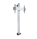 11125-TooQ FS2270M-B soporte para TV 177,8 cm (70") Plata