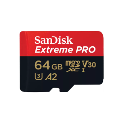 11165-SanDisk Extreme PRO 64 GB MicroSDXC UHS-I Clase 10