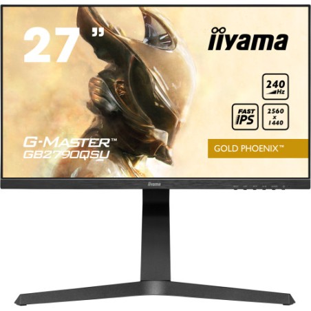 11167-MONITOR IIYAMA 27" GAMING, WQHD, IPS, 2560 x 1440, 240Hz, 1MS, HDMI, DISPLAYPORT, ALT, REG ALT, PIVOTANTE