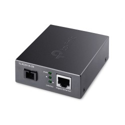 11215-TP-Link TL-FC311A-20 convertidor de medio 1000 Mbit/s 1550 nm Monomodo Negro