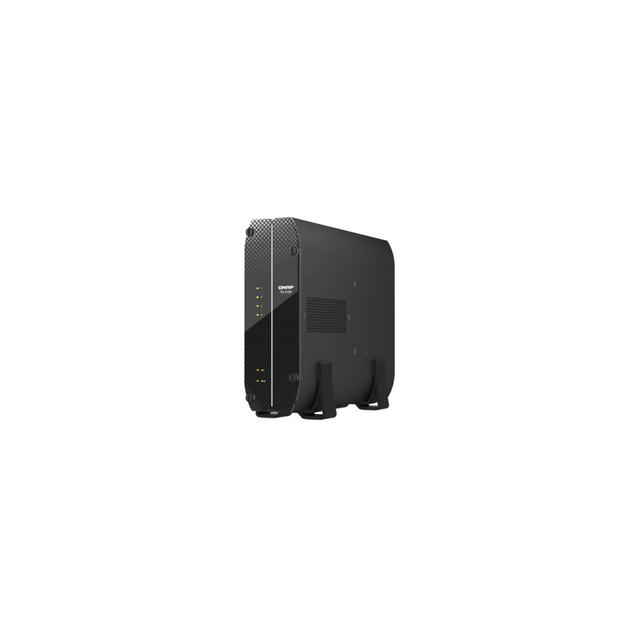 11256-QNAP TS-410E NAS Torre Ethernet Negro J6412