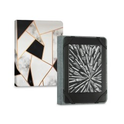 11285-SUBBLIM Funda Libro Electronico Clever Ebook Case 6" Marmol Negro
