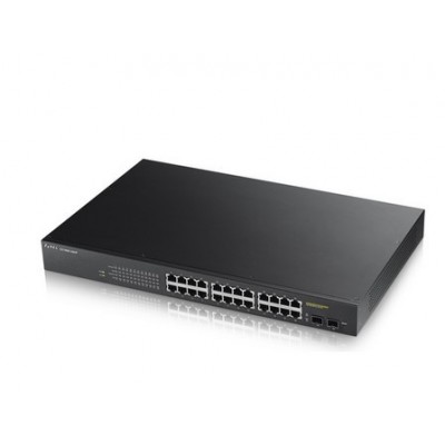 Zyxel GS1900 24HP Gestionado Gigabit Ethernet 10 100 1000 1U Negro