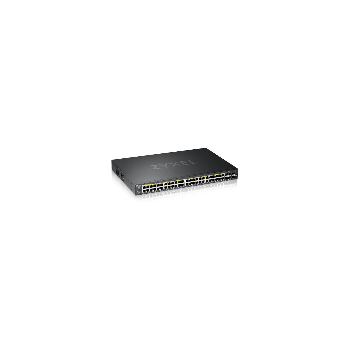 Zyxel GS2220 50HP EU0101F switch Gestionado L2 Gigabit Ethernet 10 100 1000 Energia sobre Ethernet PoE Negro