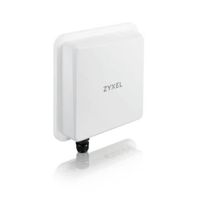 Zyxel FWA710 router inalambrico Multi Gigabit Ethernet Doble banda 24 GHz 5 GHz 5G Blanco