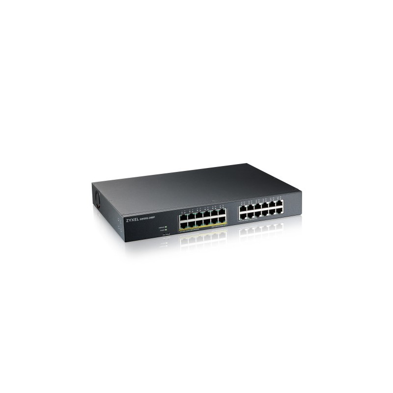 11359-ZYZEL ZYXEL GS1915-24EP, 24-PORT GBE, 12 PORT POE, 130 WATT 802.3AT, RACKMOUNT Y DESKTOP, SIN VENTILADOR, SMART HY 11359-ZYZEL ZYXEL GS1915-24EP, 24-PORT GBE, 12 PORT POE, 130 WATT 802.3AT, RACKMOUNT Y DESKTOP, SIN VENTILADOR, SMART HY