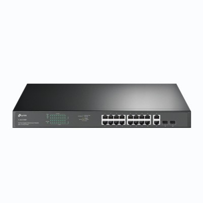 TP LINK TL SG1218MP switch Gigabit Ethernet 10 100 1000 Energia sobre Ethernet PoE Negro