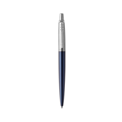 1142-BOLIGRAFO RETRACTIL JOTTER ROYAL AZUL CON BORDE CROMADO PUNTO MEDIO TINTA AZUL PARKER 1953186