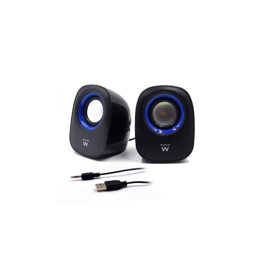 11459-Ewent EW3501 altavoz De 2 vias Negro Alambrico 5 W 11459-Ewent EW3501 altavoz De 2 vias Negro Alambrico 5 W