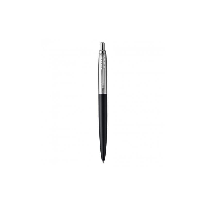 1148-BOLIGRAFO JOTTER XL RICHMOND NEGRO MATE RIBETE DE COLOR CROMO PLUMIN MEDIO TINTA AZUL PARKER 2068358
