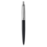 1148-BOLIGRAFO JOTTER XL RICHMOND NEGRO MATE RIBETE DE COLOR CROMO PLUMIN MEDIO TINTA AZUL PARKER 2068358