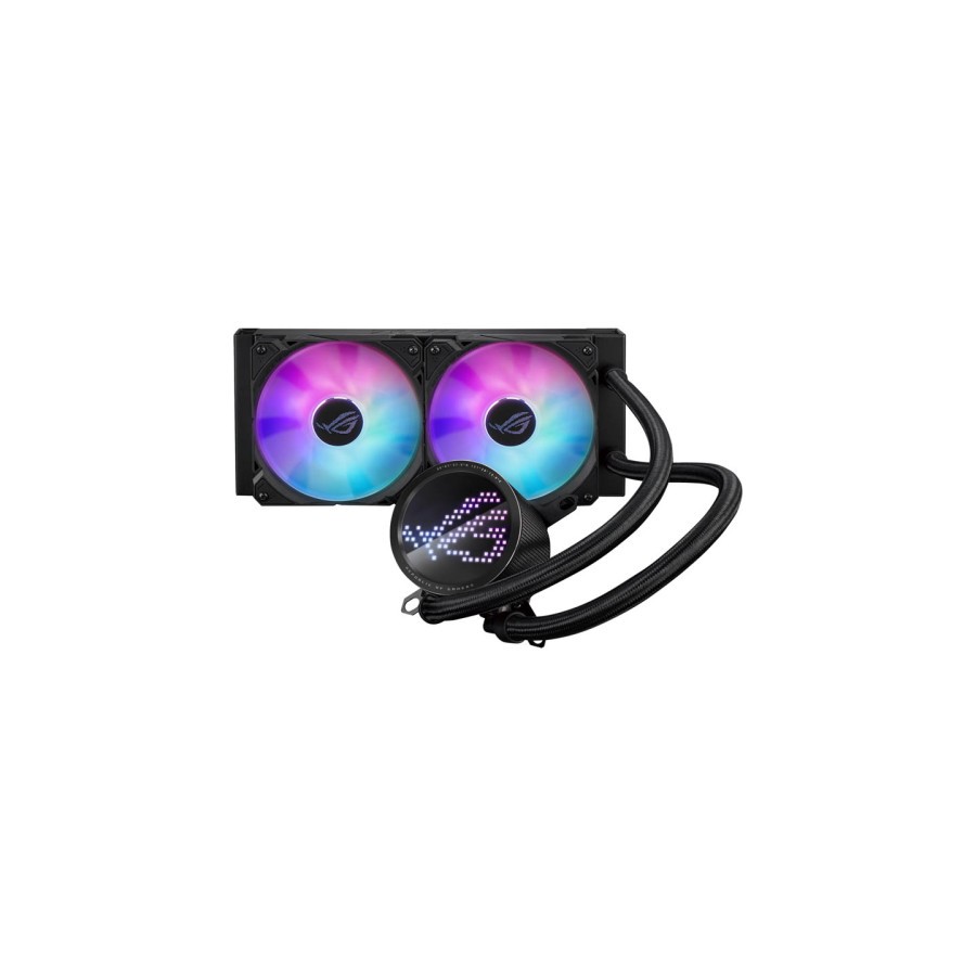 11508-SISTEMA DE REFRIGERACION LIQUIDA ASUS PARA CPU ROG RYUO III 240 ARGB,OLED DE COLOR,AURA SYNC RGB,VENTILADORES DE R
