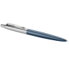 1151-BOLIGRAFO JOTTER XL PRIMROSE AZUL MATE RIBETE DE COLOR CROMO PLUMIN MEDIO TINTA AZUL PARKER 2068359