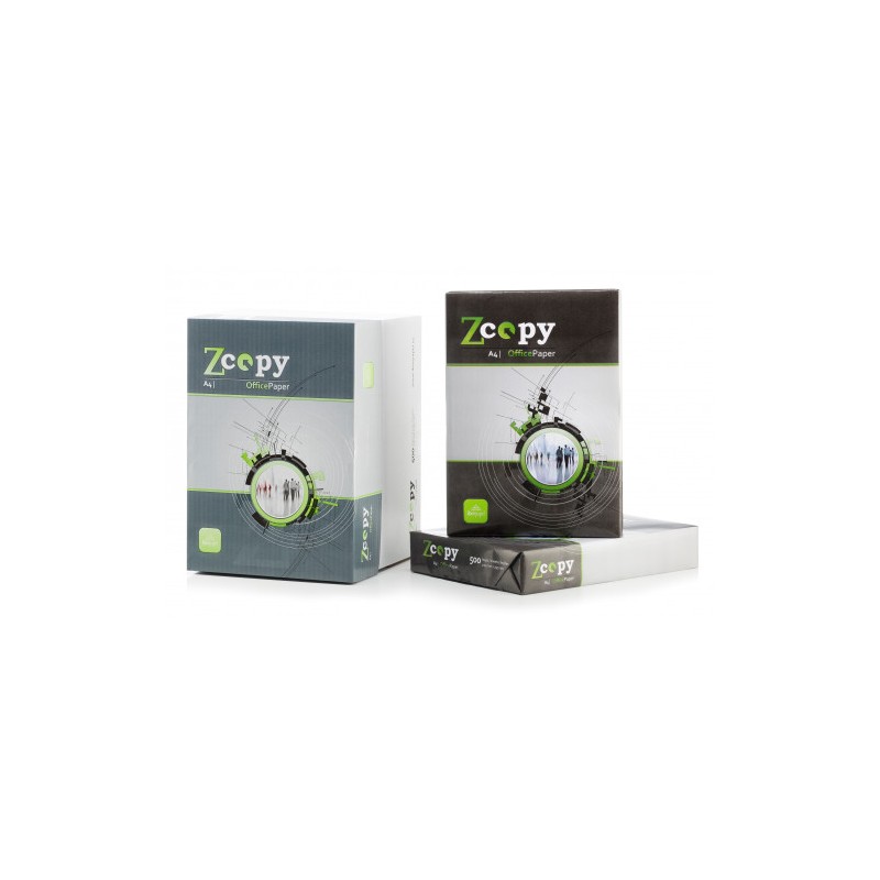 1154-PAQUETE 500H PAPEL 75GR A4 ZCOPY CIE 146 ZCOPY75GR
