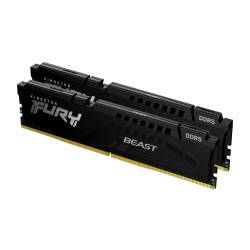 11574-MEMORIA KINGSTON FURY BEAST BLACK DDR5 32GB KIT2  5600MT/S  CL36   KF556C36BBEK2-32