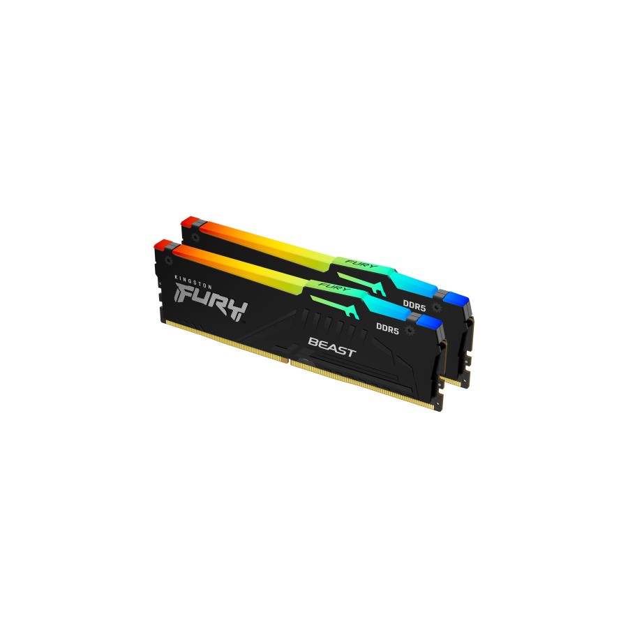 11576-Kingston Technology FURY Beast RGB modulo de memoria 32 GB 2 x 16 GB DDR5 5200 MHz 11576-Kingston Technology FURY Beast RGB modulo de memoria 32 GB 2 x 16 GB DDR5 5200 MHz