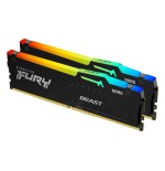 11576-Kingston Technology FURY Beast RGB modulo de memoria 32 GB 2 x 16 GB DDR5 5200 MHz