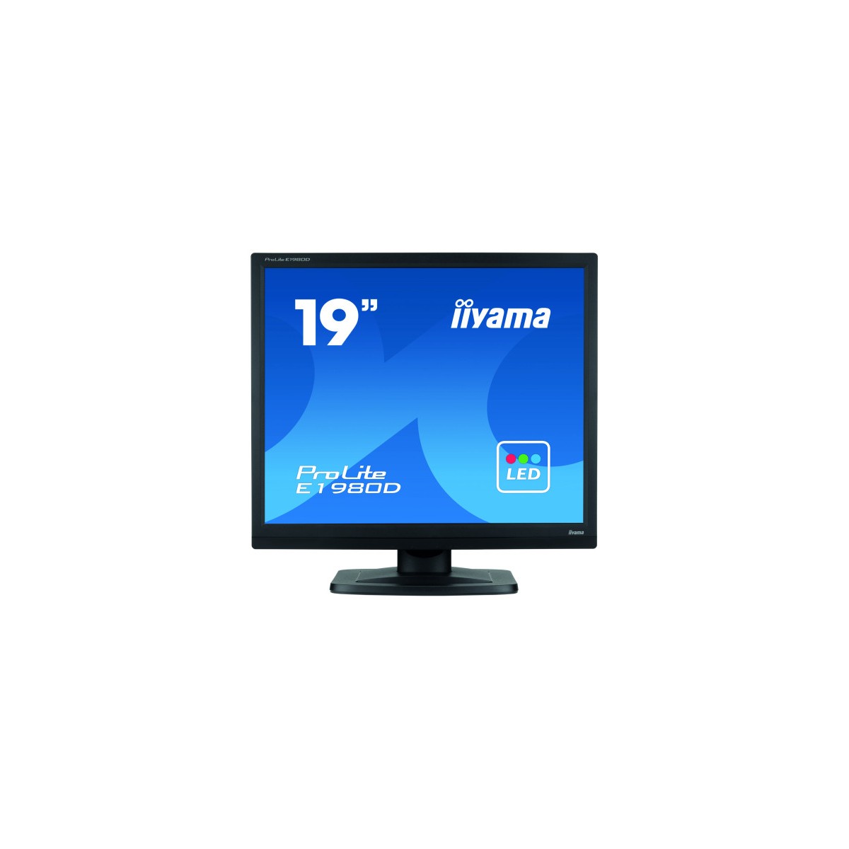 iiyama ProLite E1980D B1 LED display 483 cm 19 1280 x 1024 Pixeles XGA Negro