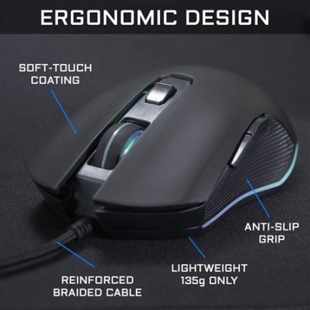11616-THE G-LAB RATON GAMING INALAMBRICO (KULT- HELIUM WL)
