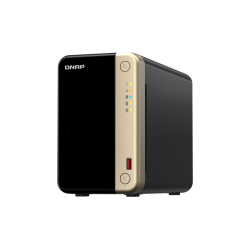 11642-QNAP TS-264 NAS Torre Ethernet Negro, Oro N5095