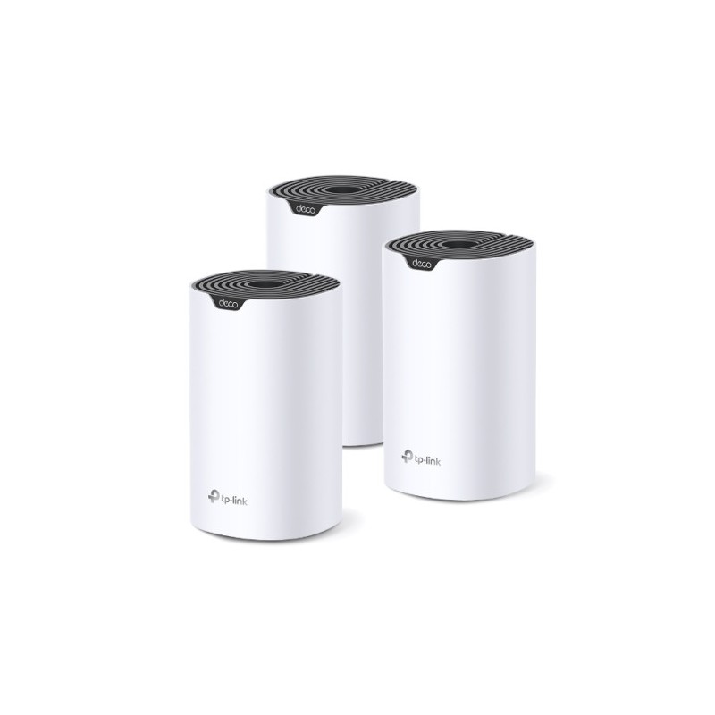 11690-TP-Link Deco S7 (3-pack) Doble banda (2,4 GHz / 5 GHz) Wi-Fi 5 (802.11ac) Blanco, Negro Interno 11690-TP-Link Deco S7 (3-pack) Doble banda (2,4 GHz / 5 GHz) Wi-Fi 5 (802.11ac) Blanco, Negro Interno