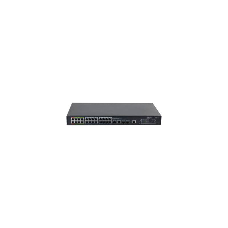 11707-(DH-LR2226-24ET-360-V2) DAHUA SWITCH L2 EPOE GESTIONABLE 24 PUERTOS 10/100 (8 EPOE/EOC + 16 POE) + 2 UPLINK COMBO 11707-(DH-LR2226-24ET-360-V2) DAHUA SWITCH L2 EPOE GESTIONABLE 24 PUERTOS 10/100 (8 EPOE/EOC + 16 POE) + 2 UPLINK COMBO