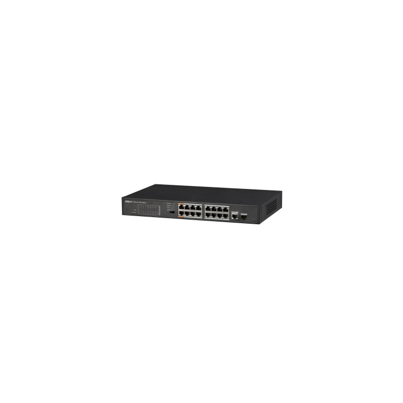 11712-(DH-PFS3117-16ET-135) DAHUA SWITCH POE 16 PUERTOS + 1 PUERTO GIGABIT 11712-(DH-PFS3117-16ET-135) DAHUA SWITCH POE 16 PUERTOS + 1 PUERTO GIGABIT