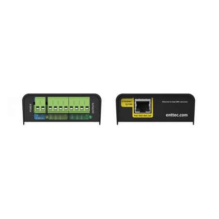 11752-CRESTRON ENTTEC DIN-ODE POE MK2 - ETHERNET TO DMX CONVERTER (DIN-SACN-DMX) 6508214