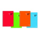 1179-CUADERNO ESPIRAL SERIE SUPERBLOCK EXTRA TAPA DURA 90 GRS. A-4 (210X297MM.) MICROPERFORADO 120 HOJAS CUADRICULA 5X5