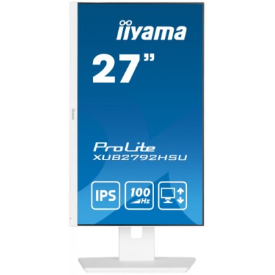 iiyama ProLite XUB2792HSU W6 LED display 686 cm 27 1920 x 1080 Pixeles Full HD Blanco