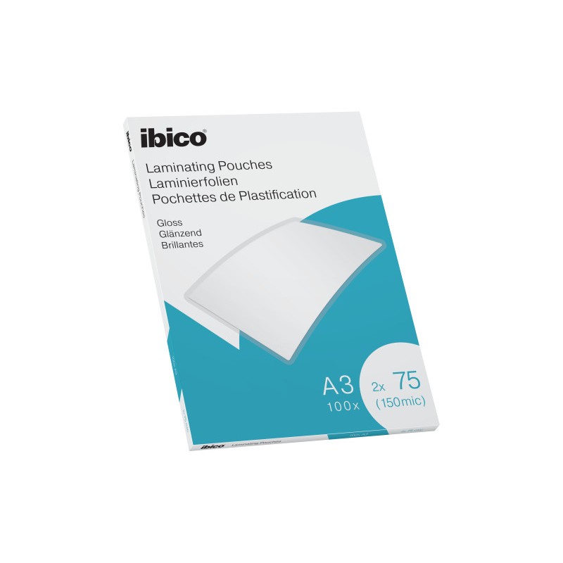 11879-CAJA 100 BOLSAS DE PLASTIFICACION 303X426 A3 BRILLO 75 MICRAS IBICO 627319 11879-CAJA 100 BOLSAS DE PLASTIFICACION 303X426 A3 BRILLO 75 MICRAS IBICO 627319