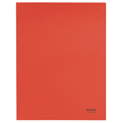 11940-CARPETA CARTON 3 SOLAPAS A4 RECYCLE 100% ROJO LEITZ 39060025
