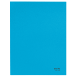 11942-CARPETA CARTON 3 SOLAPAS A4 RECYCLE 100% AZUL LEITZ 39060035