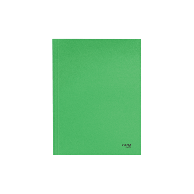 11944-CARPETA CARTON 3 SOLAPAS A4 RECYCLE 100% VERDE LEITZ 39060055