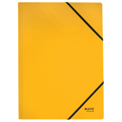 11948-CARPETA DE CARTON CON GOMAS Y SIN SOLAPAS A4 RECYCLE 100% AMARILLO LEITZ 39080015