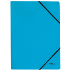 11952-CARPETA DE CARTON CON GOMAS Y SIN SOLAPAS A4 RECYCLE 100% AZUL LEITZ 39080035